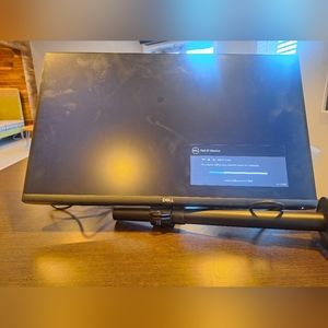 Dell 27" monitor with adjustable bracket